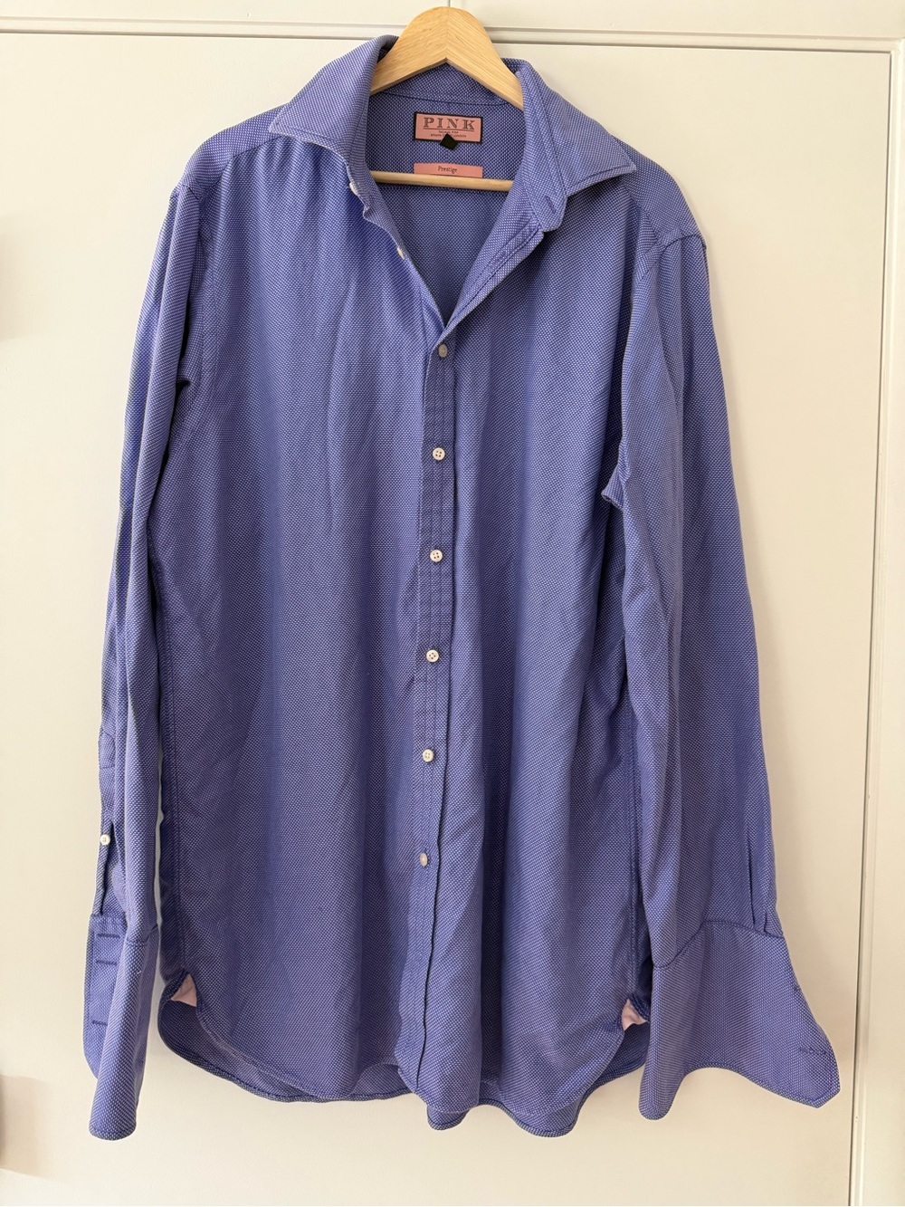 Thomas Pink Prestige • Blue Button Down Shirt
